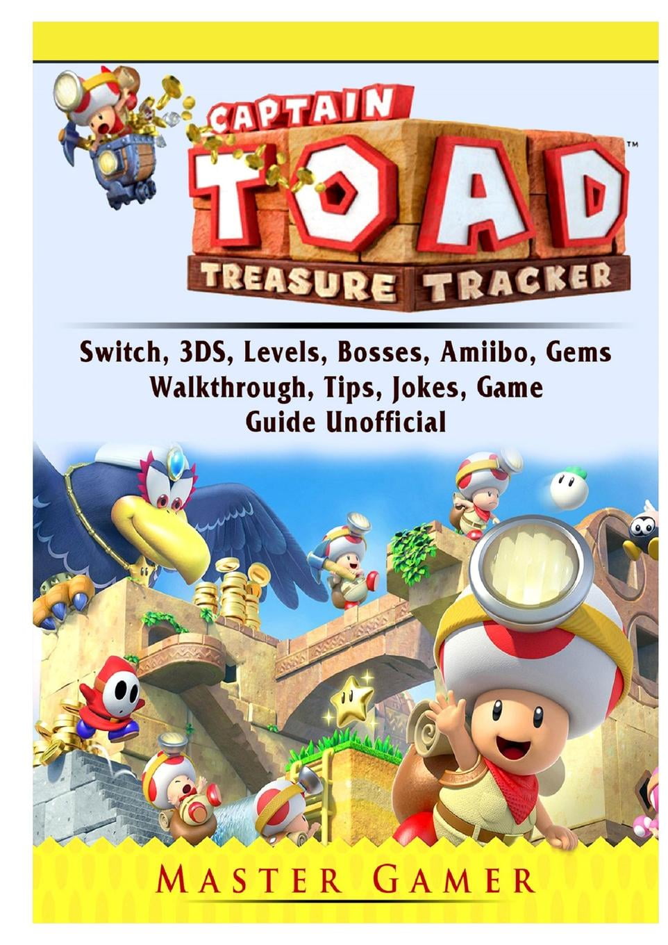 Captain Toad Treasure Tracker Switch 3DS Levels Bosses Amiibo
