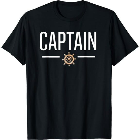 Captain Tshirt for Boat Lovers or First Mate T-Shirt