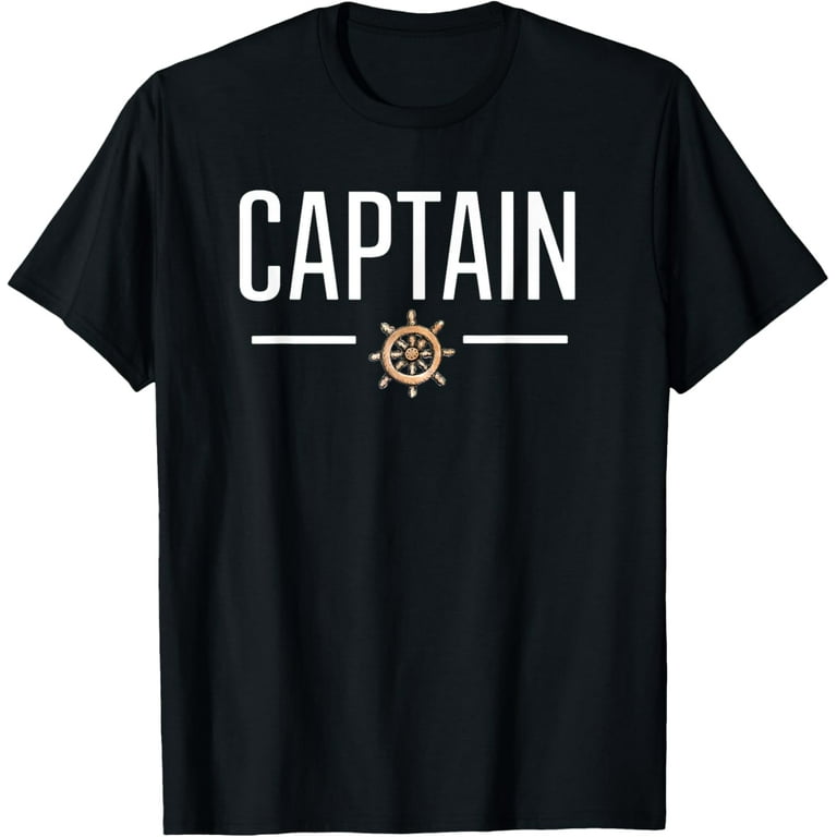 Captain Tshirt For Boat Lovers Or First Mate Captain Tshirt For Boat Lovers Or First Mate