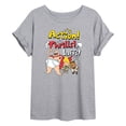 thumbnail image 1 of Captain Underpants - Action, Thrills, & Laffs - Juniors Ideal Flowy Muscle T-Shirt, 1 of 4