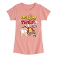 thumbnail image 1 of Captain Underpants - Action Thrills & Laffs - Toddler & Youth Girls Short Sleeve Graphic T-Shirt, 1 of 4