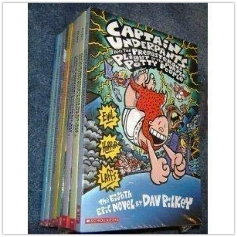 captain underpants  box7冊入り Captain Underpants Full Color Edition Box of 7 Books: Dav