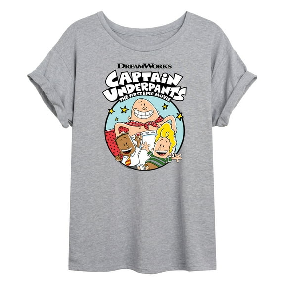 Captain Underpants - C. Underpants, George, & Harold - Women's Oversized T-Shirt