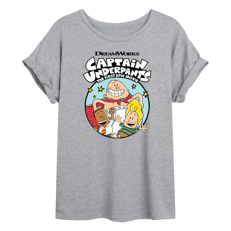 Captain Underpants C. Underpants George Harold Juniors Ideal Flowy Muscle T Shirt