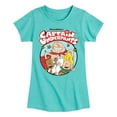 thumbnail image 1 of Captain Underpants - C. Underpants, George, & Harold - Toddler & Youth Girls Short Sleeve Graphic T-Shirt, 1 of 4