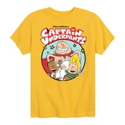 Captain Underpants - Captain Underpants, George, Harold Boys' Short Sleeve Graphic T-Shirt