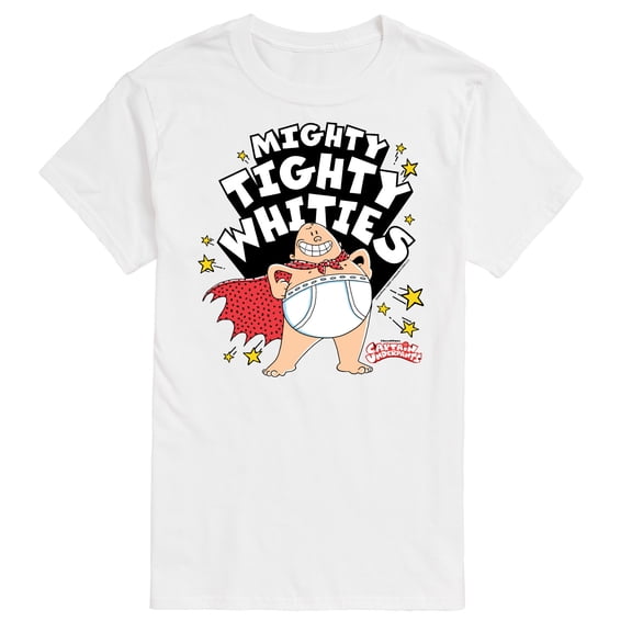 Captain Underpants - Mighty Tighty Whities - Men's Short Sleeve Graphic T-Shirt