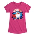 thumbnail image 1 of Captain Underpants - Original Logo of Superhero - Toddler & Youth Girls Short Sleeve Graphic T-Shirt, 1 of 4