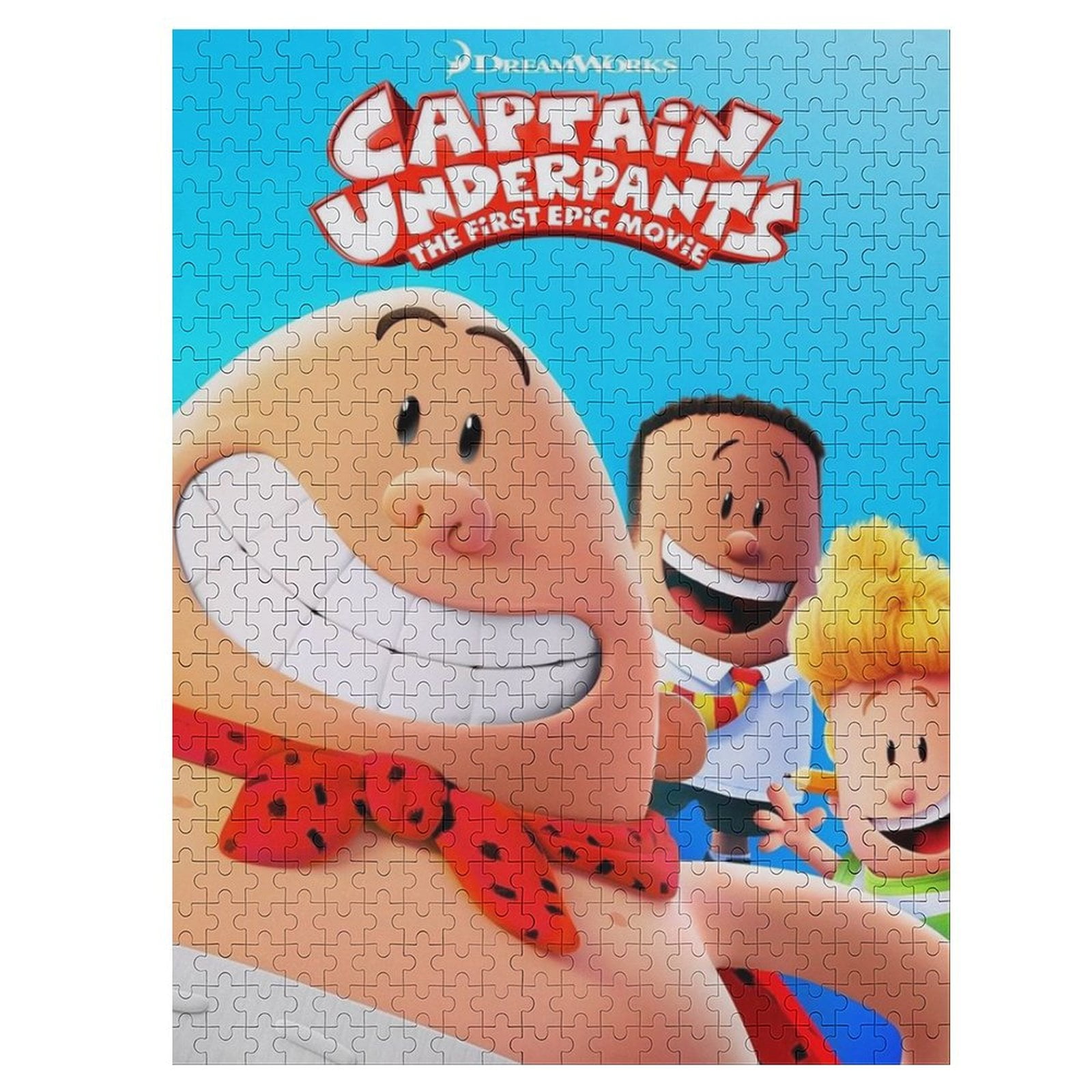 Captain Underpants Picture Puzzle 500 PCS Wooden Puzzle Artwork Jigsaw ...