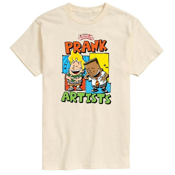Captain Underpants - Prank Artists - Men's Short Sleeve Graphic T-Shirt