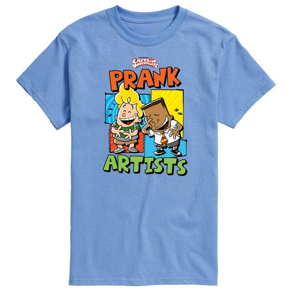 Captain Underpants - Prank Artists - Men's Short Sleeve Graphic T-Shirt