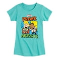 thumbnail image 1 of Captain Underpants - Prank Artists - Toddler & Youth Girls Short Sleeve Graphic T-Shirt, 1 of 4