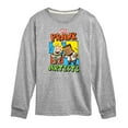 thumbnail image 1 of Captain Underpants - Prank Artists - Toddler & Youth Long Sleeve Graphic T-Shirt, 1 of 4
