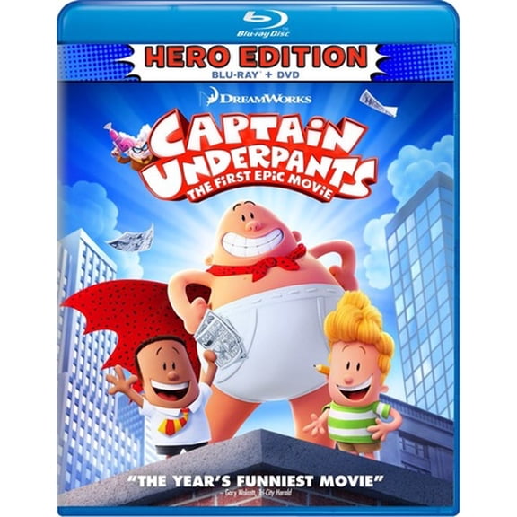 Pre-Owned Captain Underpants: The First Epic Movie (Hero Edition) (Blu-ray + DVD)