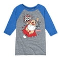 thumbnail image 1 of Captain Underpants - Wedgie Power - Toddler & Youth Raglan Graphic T-Shirt, 1 of 3