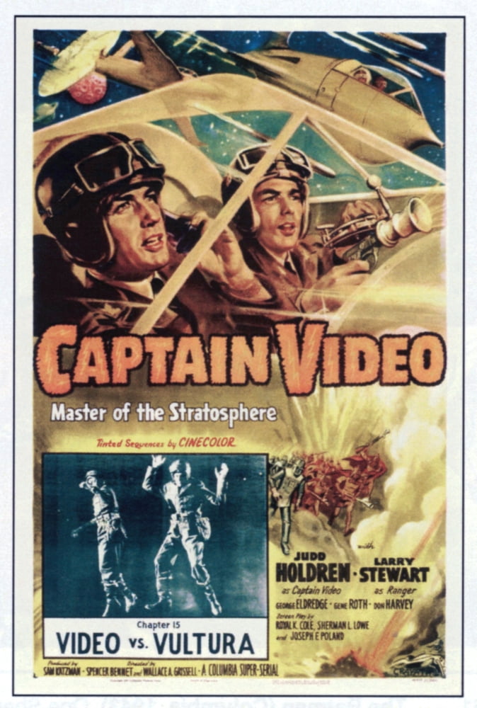 Captain Video Master Of The Stratosphere Canvas Art -  (11 x 17)
