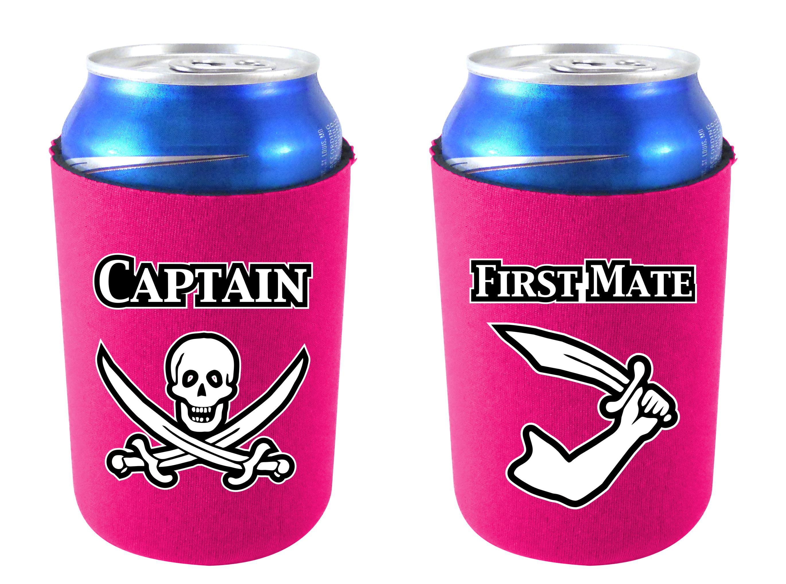 Captain and First Mate Can Coolie Set, (Magenta) - Walmart Business ...
