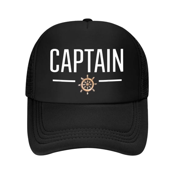 Captain for Boat Lovers or First Mate Baseball Cap