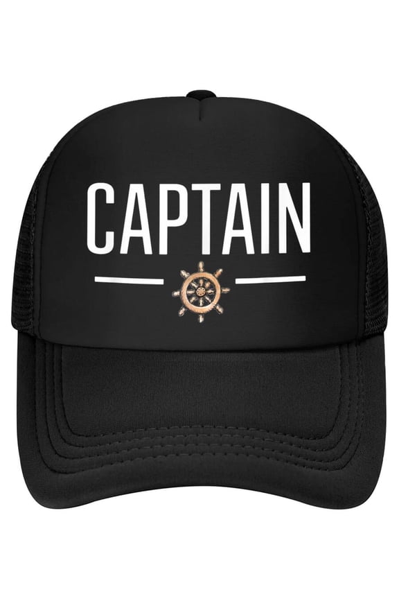 Captain for Boat Lovers or First Mate Baseball Cap