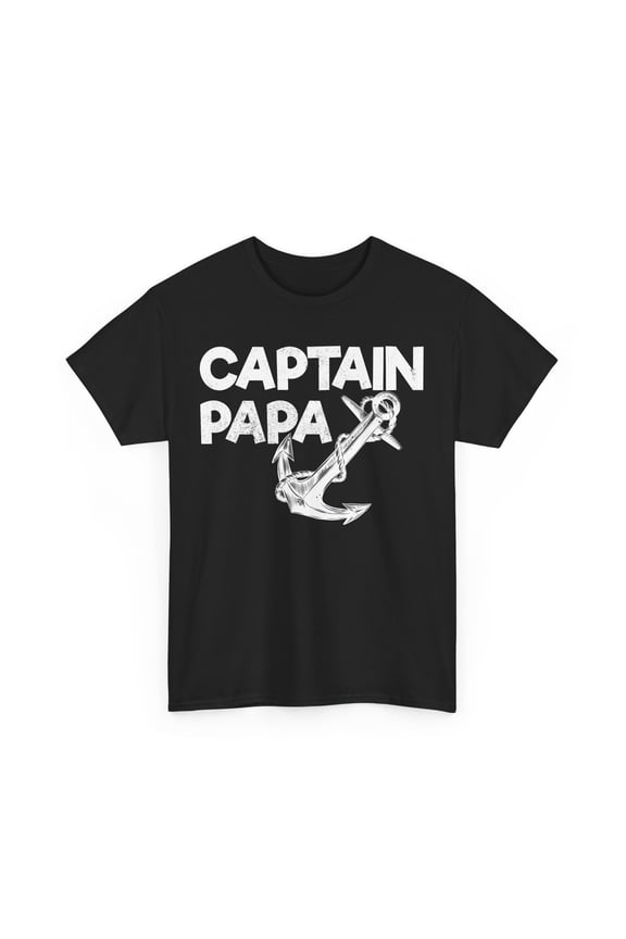 Captain of the Boat Shirt, Captain Papa Boating Lovers Dad Men Vintage Shirt