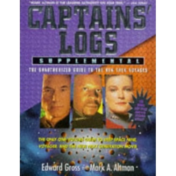 Pre-Owned Captain's Log Supplemental: v. 1 (Captain's Log Supplemental: The Unauthorized Guide to the New Trek Voyages) Paperback