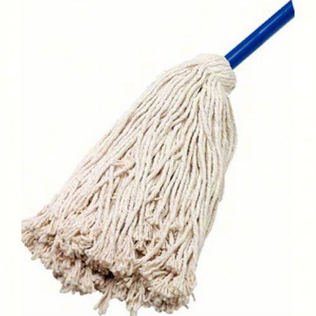 Captains Choice M1020  M1020; Cotton Mop-20 Oz.W/Wood Handl