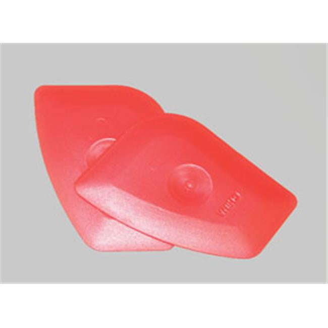 Hi-Tech Red Multi-Purpose Plastic Scraper Set