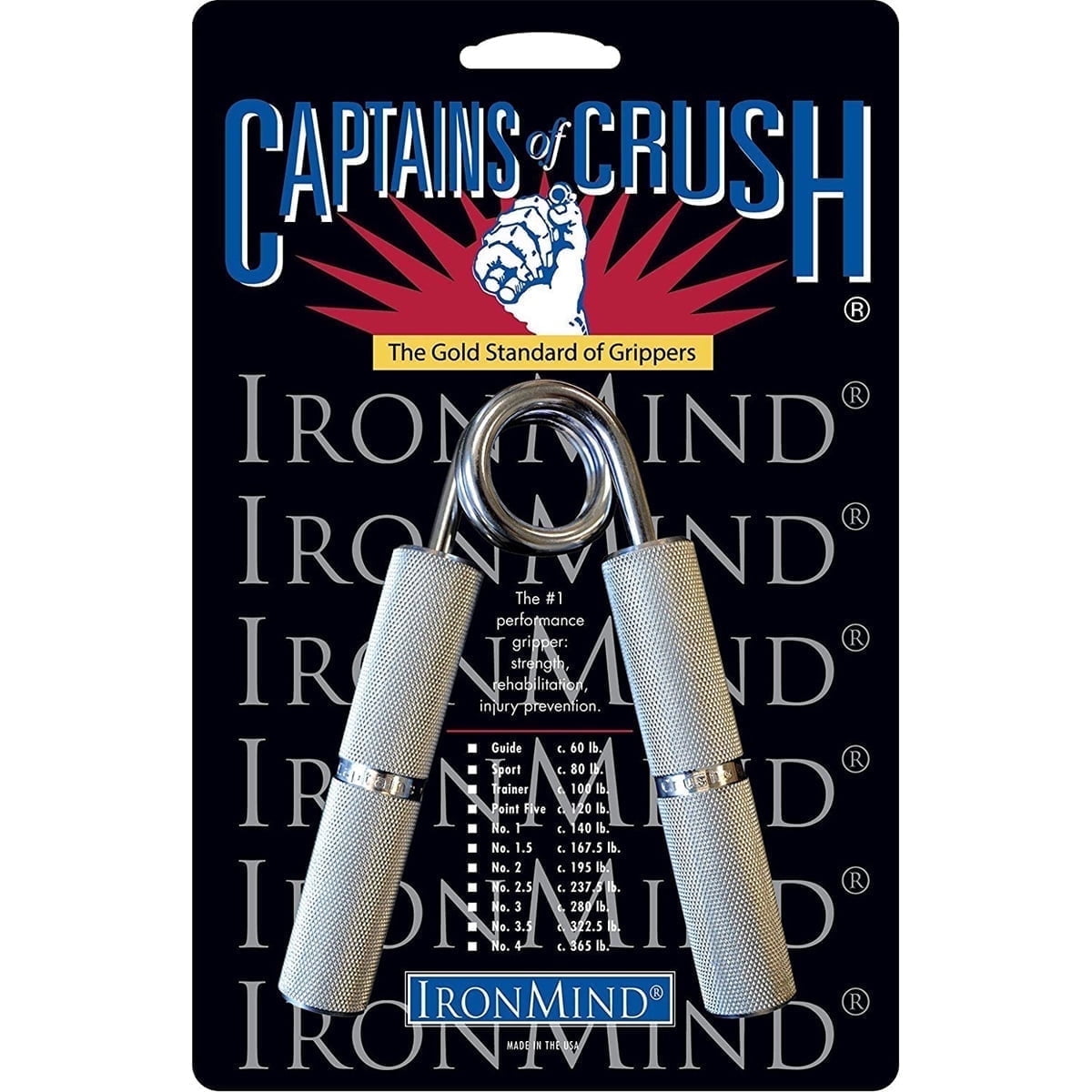 Captains of Crush 旧モデルNo. 3 RGC 143(CPW) Captains of Crush No. 3 Gripper - Metal Hand Grip Strengthener