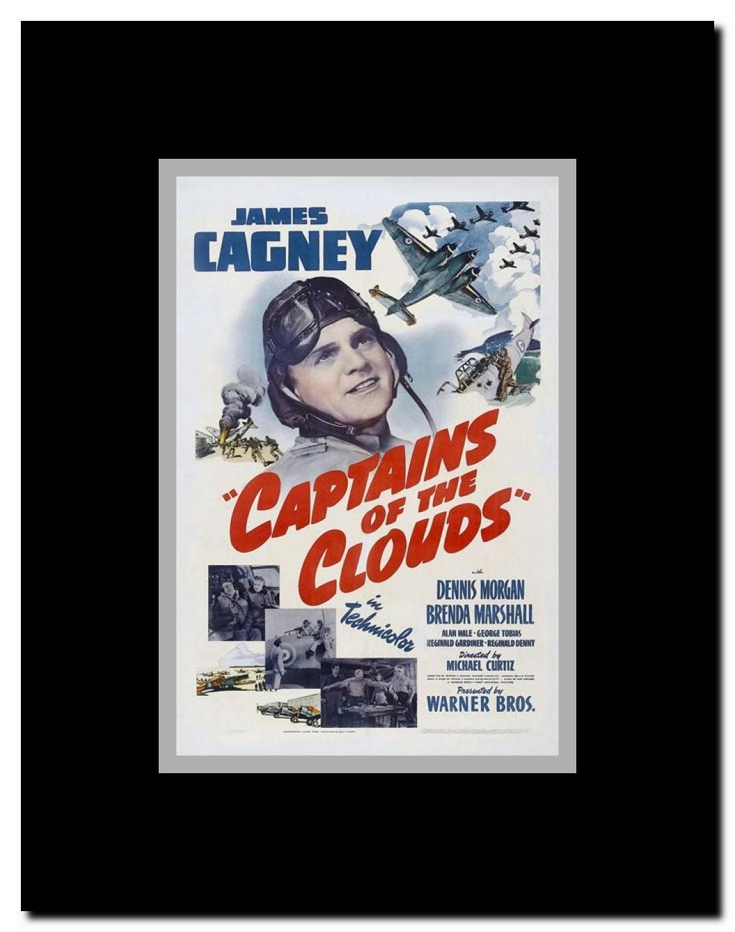 Captains of the Clouds Framed Movie Poster