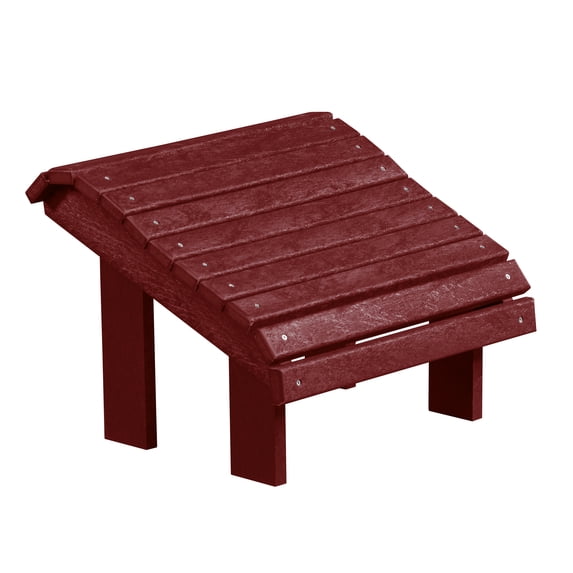 Capterra Casual Premium Footstool - Red Rock