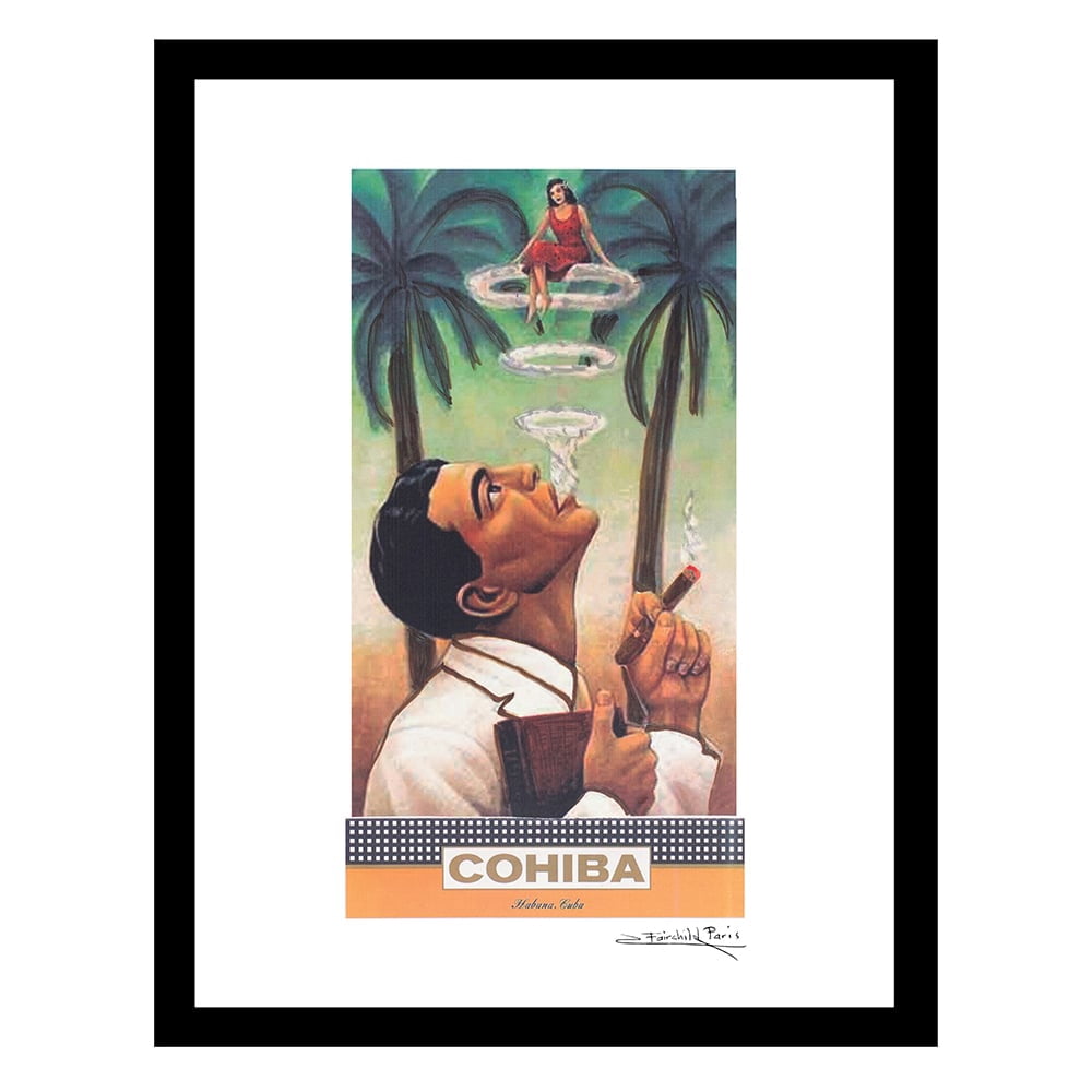 Captivating Cuban Cigars - Framed Print