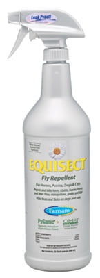 32 OZ Equisect Fly Repellent Repels & Kills Horn Stable House & Deer F, Each
