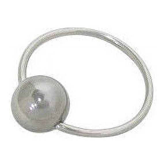 Captive Bead Ring 18G Surgical Steel with 4mm Ball