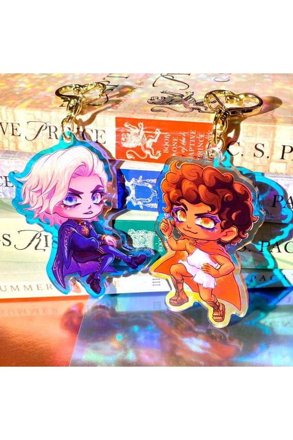 Captive Prince - Laurent and Damen - Keychain Acrylic Charm (1 keychain)