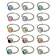 thumbnail image 1 of Captive Ring with Gem Bead 14G Surgical Steel, 1 of 1