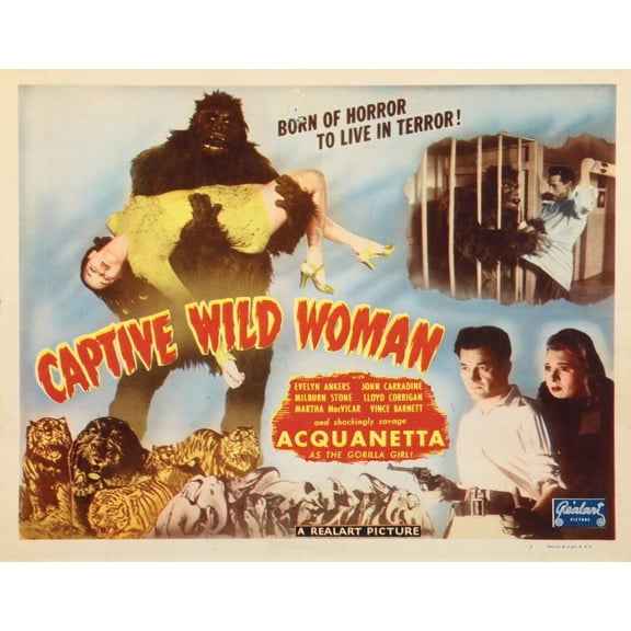 Captive Wild Woman Still (10 x 8)