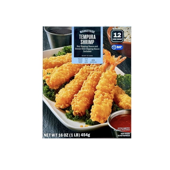 Marketside Frozen Shrimp Tempura 12 Count, 16oz