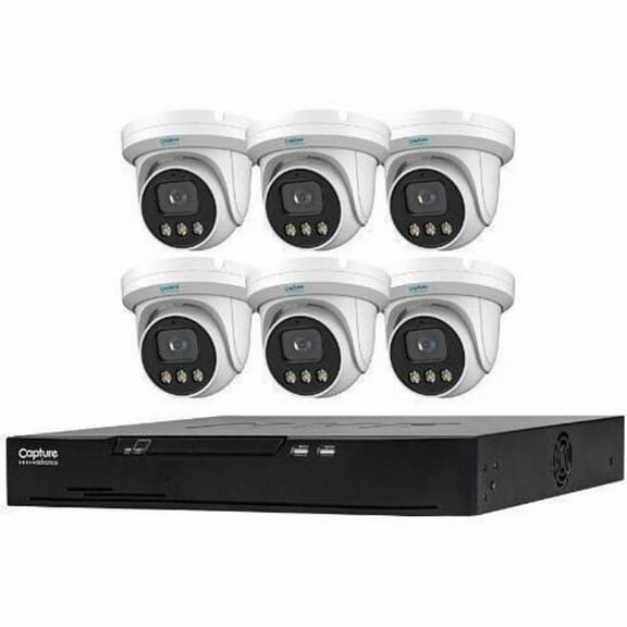 Capture Advance 8-CH Full-Color NVR Kit, 2 TB HDD