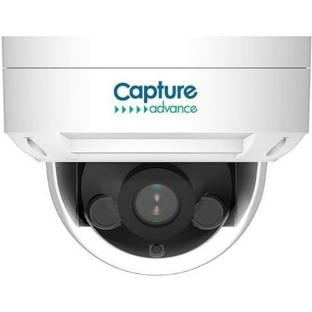 Capture Advance R2-8MPFXDOME 8 Megapixel 4K Network Camera, Color, Dome