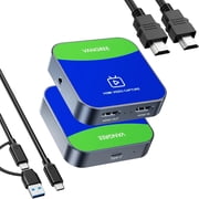 Capture Card for Nintendo Switch, 4K Audio Video Capture Card, USB C 3.0 1080P 60FPS HDMI Recorder for Gaming/Live Streaming/Video Conference, Works for Nintendo Switch/PS5/Xbox/OBS/Camera/PC