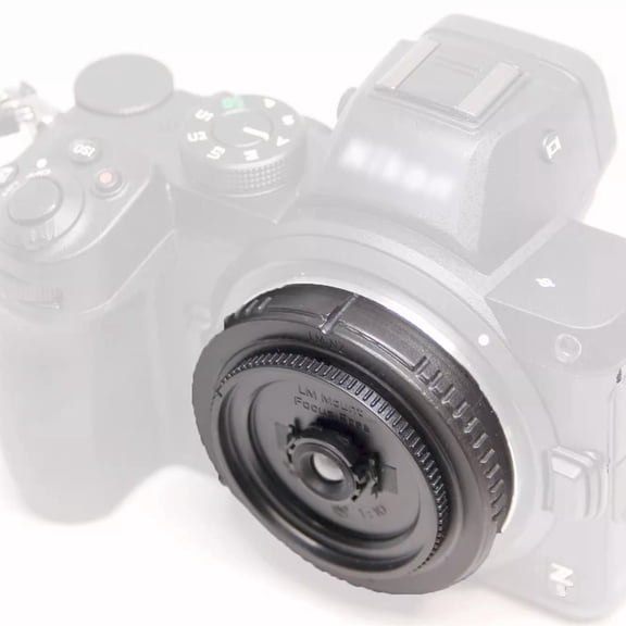 Capture Street Moments Upcycled Lens for Nikon Z Camera Compact and Focus-Free Accessory