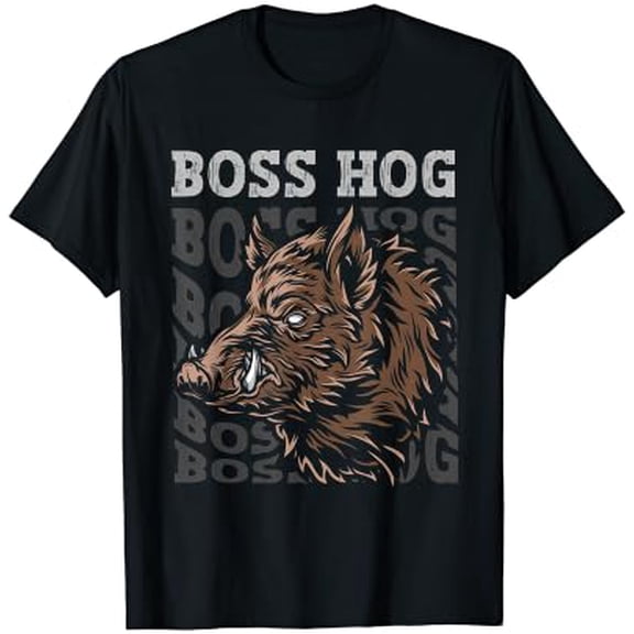 Capture The Boss Hog Animal Activity Hog Hunting T-Shirt