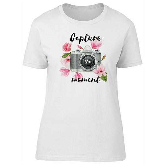 Capture The Moment Camera T-Shirt Women -Image by Shutterstock, Female XX-Large