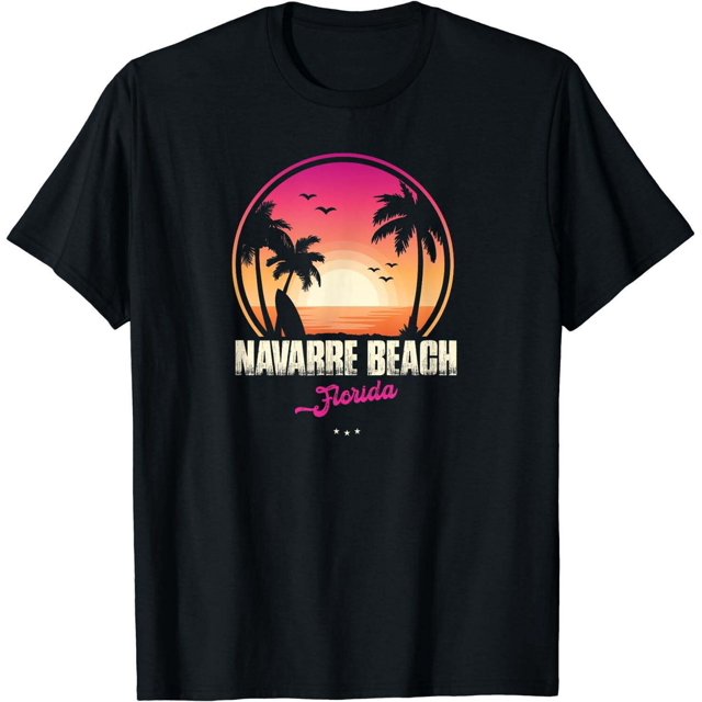 Capture the Essence of Navarre Beach FL with a Vibrant Souvenir Shirt