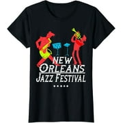 Capture the Spirit of NOLA: Louisiana Jazz Fest T-Shirt for Your Music Memorabilia