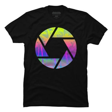 Capture the summer Mens Black Graphic Tee - Design By Humans  L
