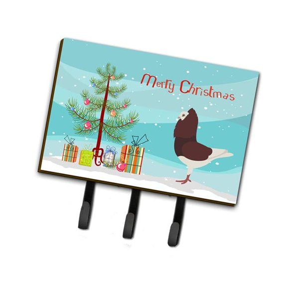 Capuchin Red Pigeon Christmas Leash or Key Holder