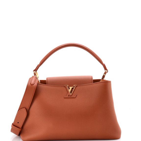 Capucines Souple Bag Leather MM By Rebag