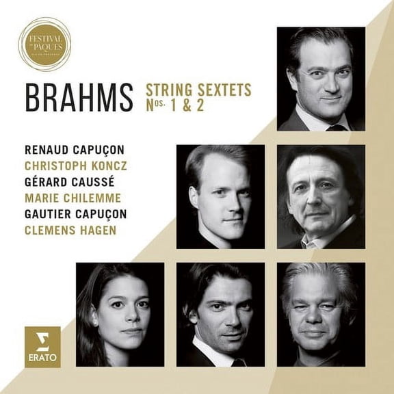 Capucon / Koncz / Cau - Brahms: String Sextets Nos. 1 & 2 - Live from Aix Easter Festival 2016 - Music & Performance - CD