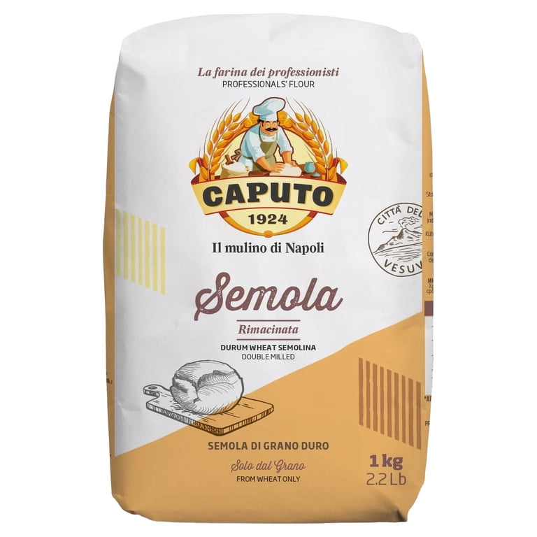 Unbranded Caputo Semola Di Grano Duro Rimacinata Semolina Flour